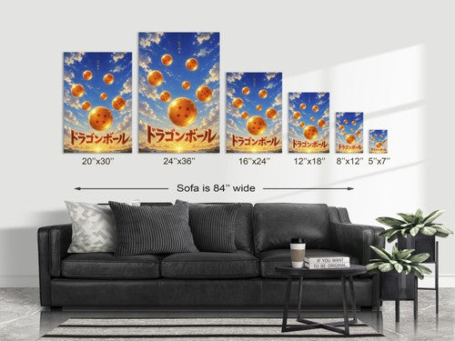 Dragon Ball Dbt01 Seven Dragon Balls Winner Format Anime Poster