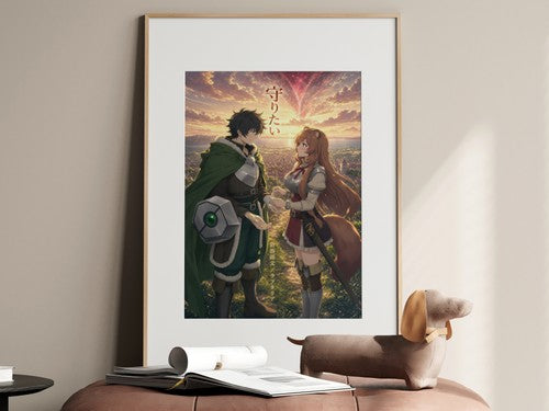 The Rising of the Shield Hero Naofumi Raphtalia Dawn After Wave Romantic Movie A