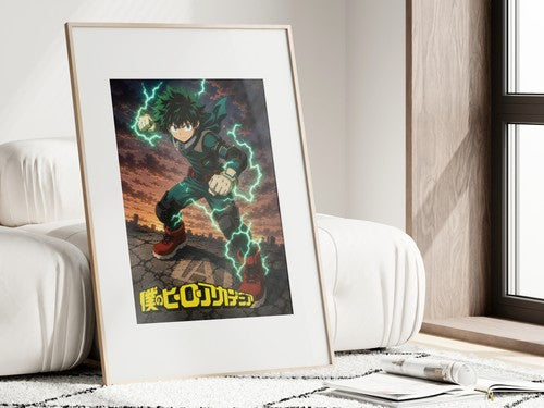 My Hero Academia G1 Deku Fullcowl Anime Poster