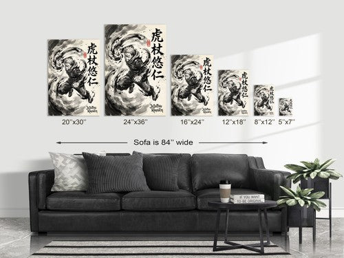 Jujutsu Kaisen Yuji V1 Anime Poster
