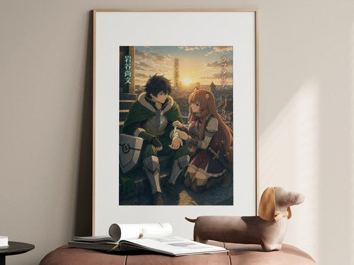 The Rising of the Shield Hero Naofumi Raphtalia Lullaby Dawn Tender Romance Anim