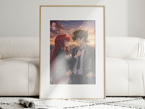 High School DxD P12B Issei Rias Promise Anime Poster