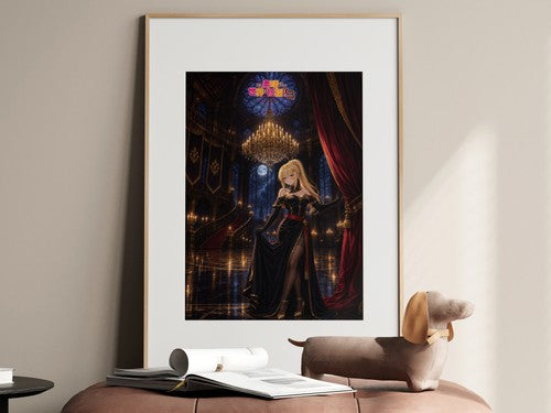 KonoSuba Gooner R15 Darkness Midnight Ballroom Anime Poster