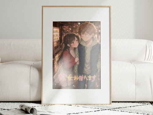 Rent a Girlfriend G9 Close Cling Anime Poster
