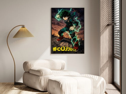 My Hero Academia G1 Deku Fullcowl Anime Poster