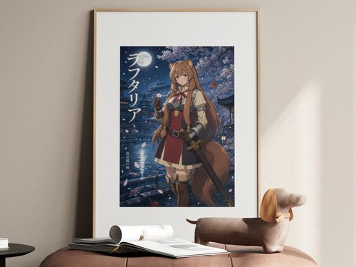 The Rising of the Shield Hero Raphtalia Moonlit Ancestor Heroine Portrait Anime