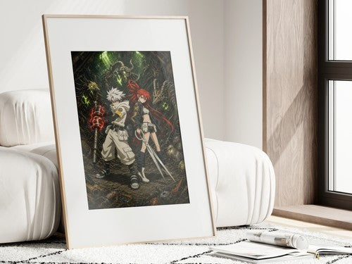 Gachiakuta Gk17 Rudo Riyo Battle Beast Nest Anime Key Visual Anime Poster