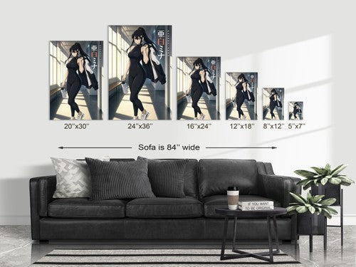 Kaiju No. 8 Kj8 S01 Mina After Training Adult Glamour Anime Poster