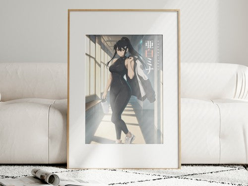 Kaiju No. 8 Kj8 S01 Mina After Training Adult Glamour Anime Poster
