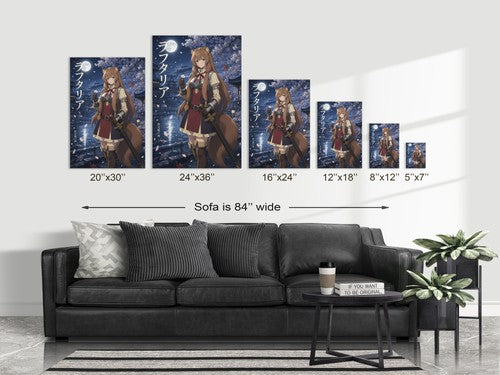 The Rising of the Shield Hero Raphtalia Moonlit Ancestor Heroine Portrait Anime