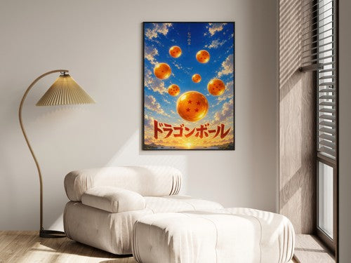 Dragon Ball Dbt01 Seven Dragon Balls Winner Format Anime Poster