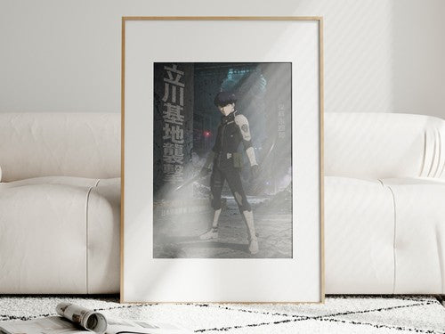 Kaiju No. 8 Kj8 P03 Hoshina Two Blade Guard Anime Native Type Anime Poster