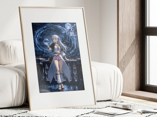 Black Clover P15 Noelle Water Command Anime Poster