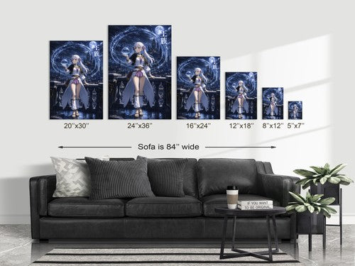 Black Clover P15 Noelle Water Command Anime Poster