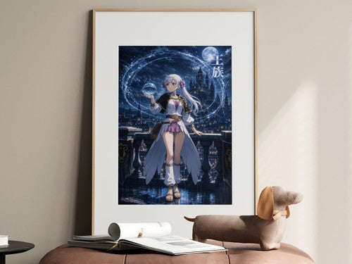 Black Clover P15 Noelle Water Command Anime Poster