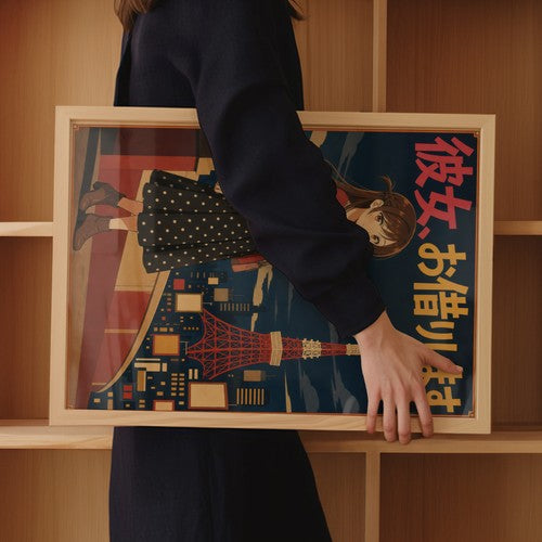 Rent a Girlfriend G7 Chizuru Travel Anime Poster