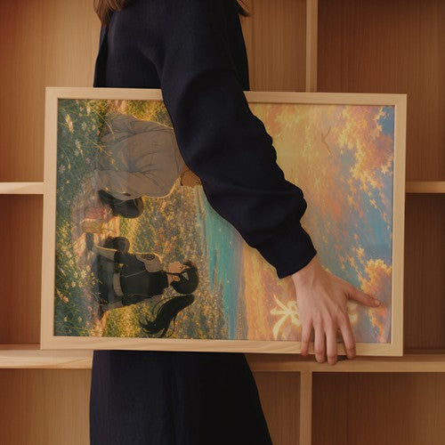 Kaiju No. 8 Kj8 02 Kafka Mina Ghibli Anime Poster