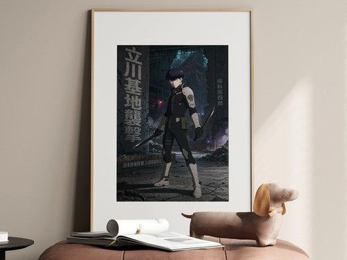 Kaiju No. 8 Kj8 P03 Hoshina Two Blade Guard Anime Native Type Anime Poster