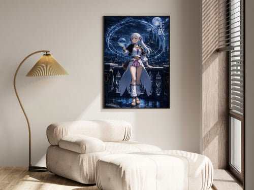 Black Clover P15 Noelle Water Command Anime Poster