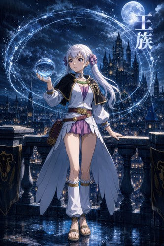 Black Clover P15 Noelle Water Command Anime Poster