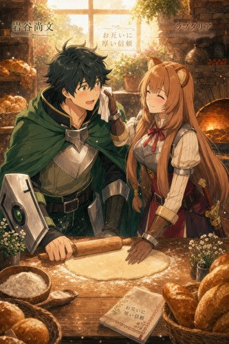 The Rising of the Shield Hero Romance Plus Village Bakery Morning Anime Poster