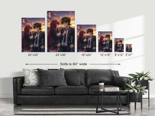 High School DxD P12B Issei Rias Promise Anime Poster