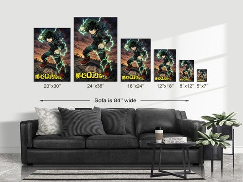 My Hero Academia G1 Deku Fullcowl Anime Poster