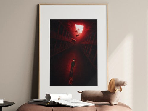 Mob Psycho 100 P05B Mogami Mental World Anime Poster