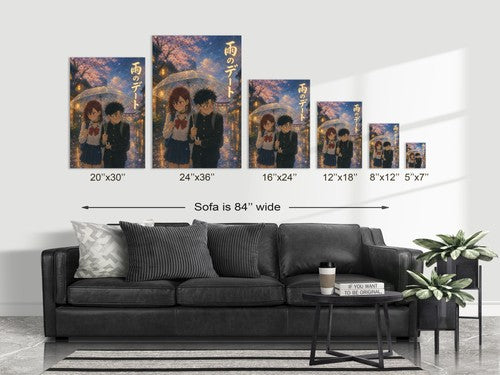 Dandadan Ddd02 Rain Umbrella Ghibli Anime Poster
