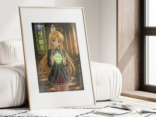 High School DxD P04 Asia Twilight Healing Anime Poster
