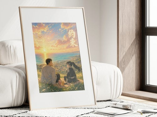 Kaiju No. 8 Kj8 02 Kafka Mina Ghibli Anime Poster