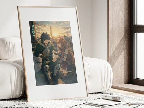 The Rising of the Shield Hero Naofumi Raphtalia Lullaby Dawn Tender Romance Anim