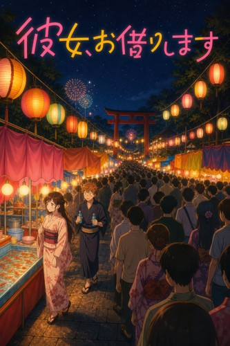 Rent a Girlfriend G10 Festival Wide Anime Poster