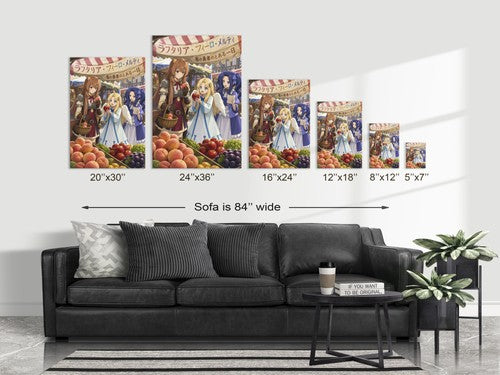 The Rising of the Shield Hero Girls Market Day Lifestyle Ensemble Anime Poster