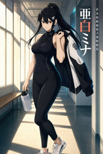 Kaiju No. 8 Kj8 S01 Mina After Training Adult Glamour Anime Poster
