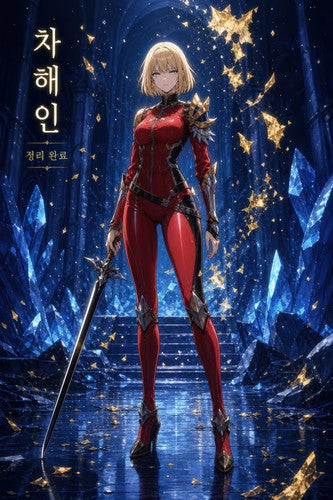 Solo Leveling Sl15 Haein Standing Over Cleared Dungeon Polished Anime Anime Post