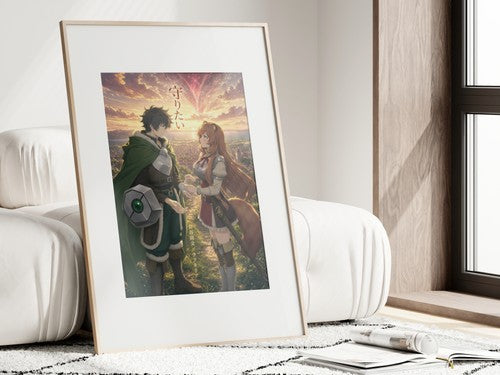 The Rising of the Shield Hero Naofumi Raphtalia Dawn After Wave Romantic Movie A