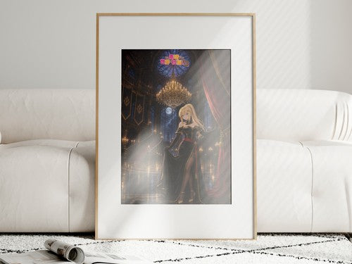 KonoSuba Gooner R15 Darkness Midnight Ballroom Anime Poster