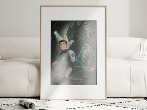 Kaiju No. 8 Kj8 P01 Kafka Man Inside Target Anime Native Type Anime Poster
