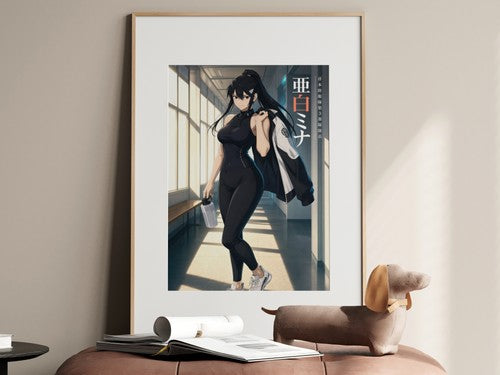 Kaiju No. 8 Kj8 S01 Mina After Training Adult Glamour Anime Poster