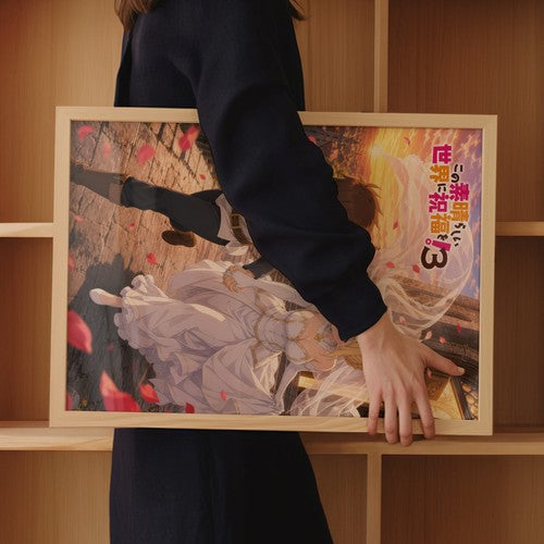 KonoSuba Romantic Duos R12 Darkness Kazuma Escape Anime Poster