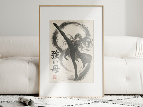 Spy x Family Yor Sumie Power Kick Kinetic Sumie Character Poster Anime Poster