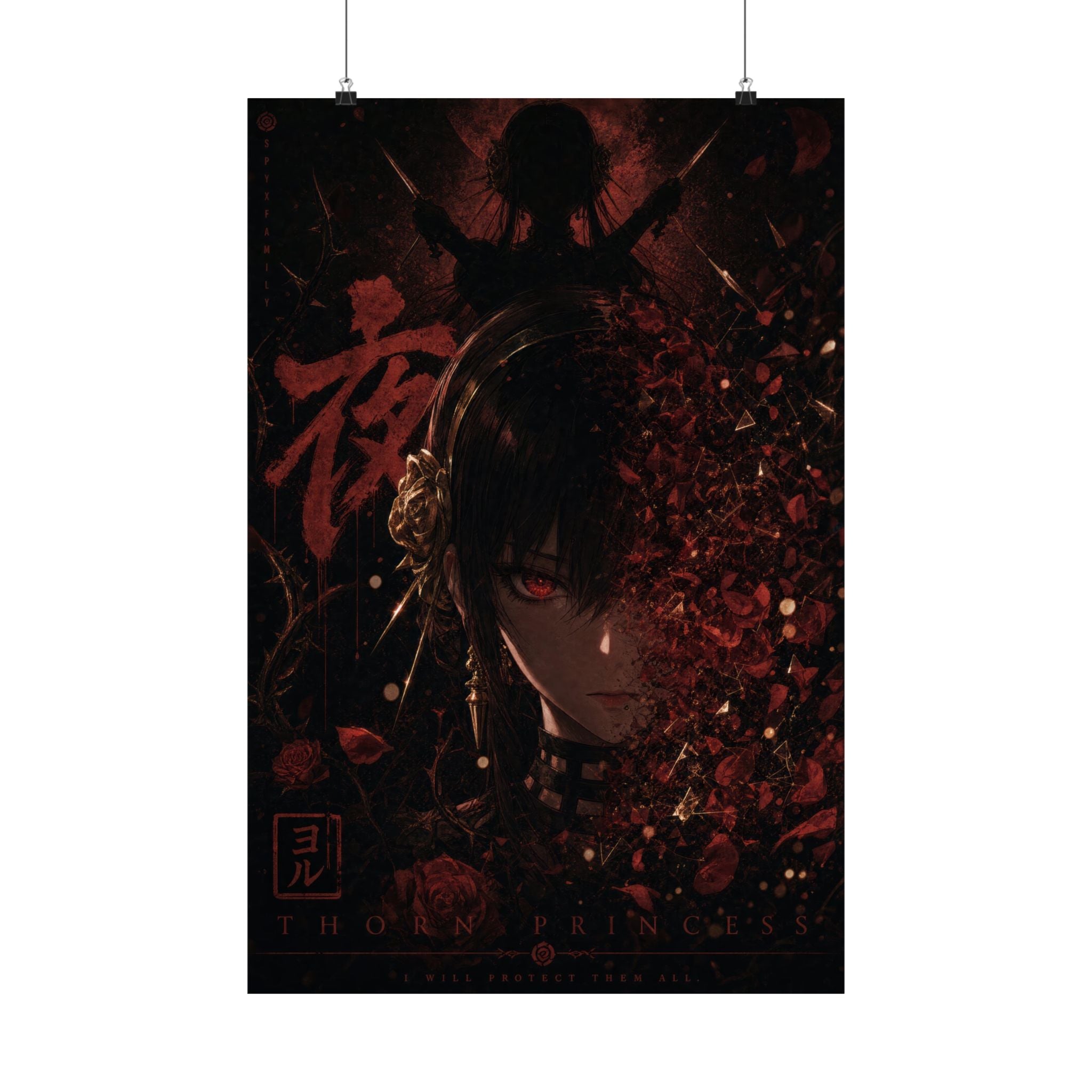 Spy x Family Yor Thorn Princess Anime Poster
