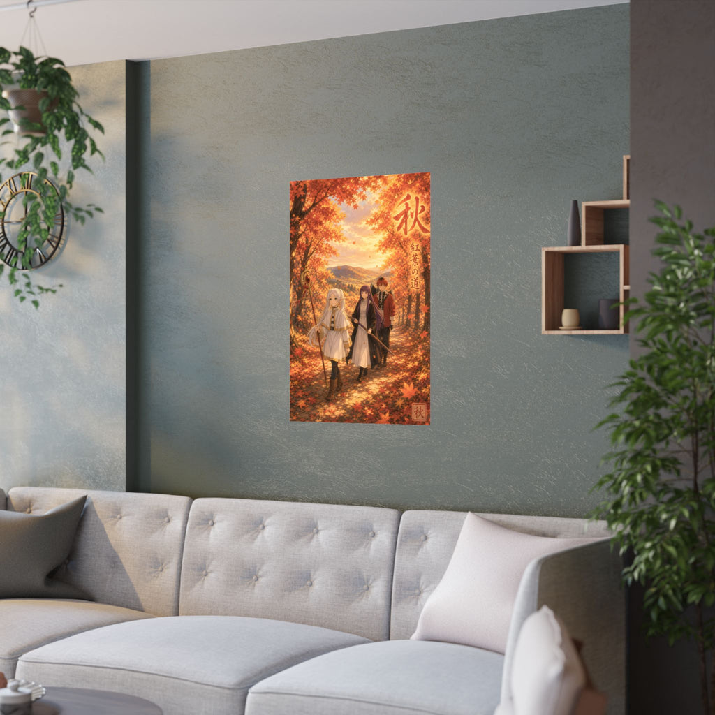 Frieren Fs03 Autumn Anime Poster