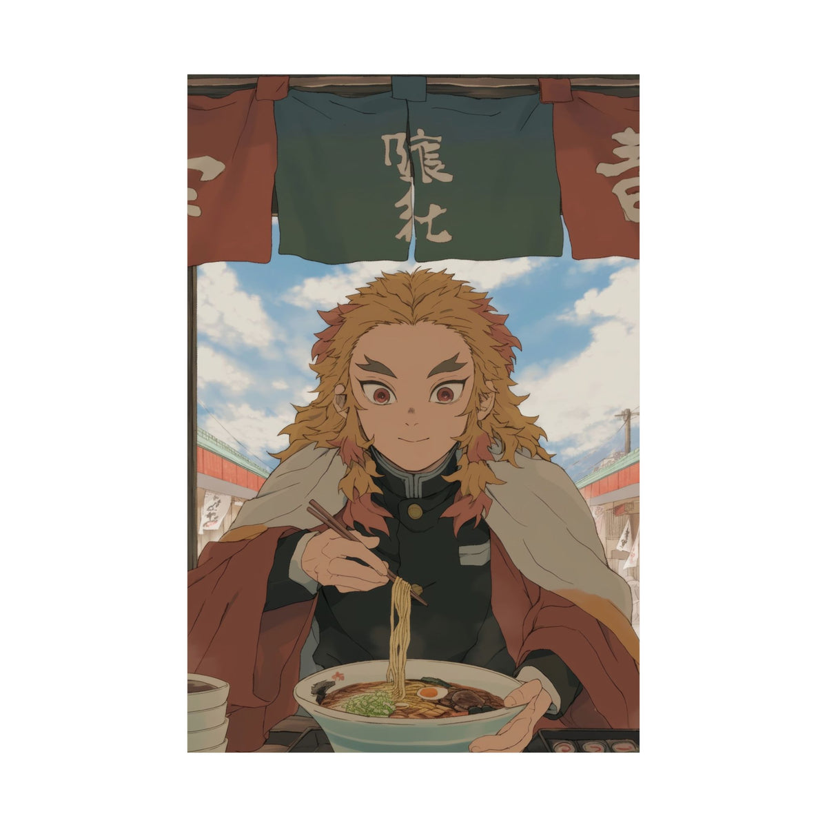 Rengoku Demon Slayer Anime Poster