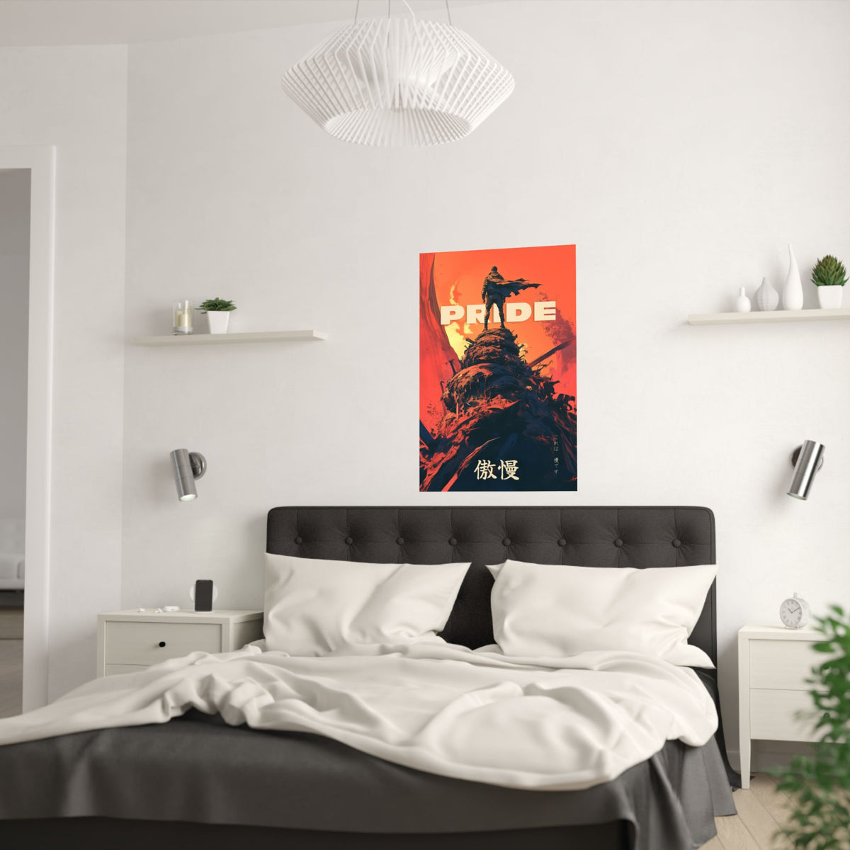 Pride - Man ontop of Red Pile Anime Poster