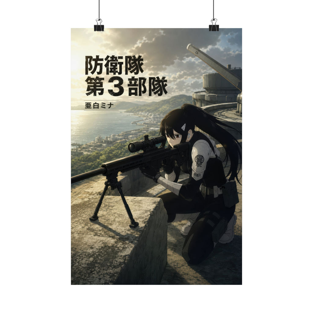 Kaiju No. 8 New30 N06 Mina Coastal Anime Poster