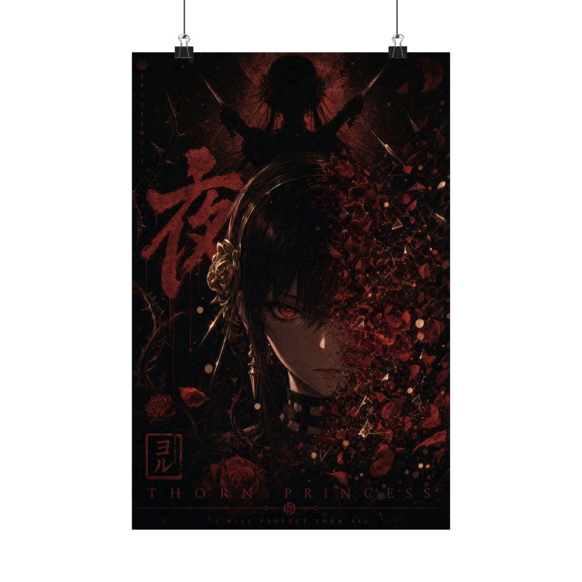 Spy x Family Yor Thorn Princess Anime Poster