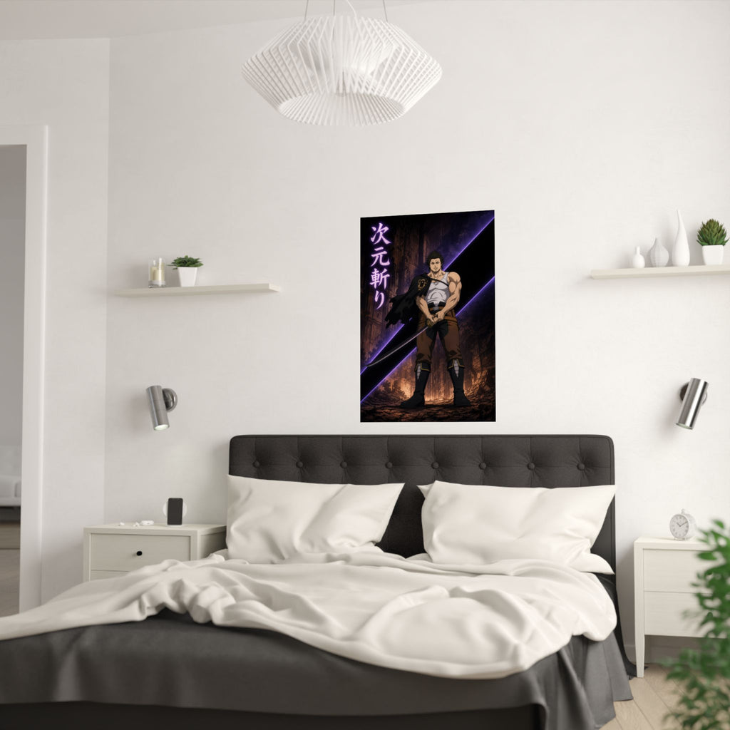 Black Clover P05B Yami Dimension Slash Anime Poster