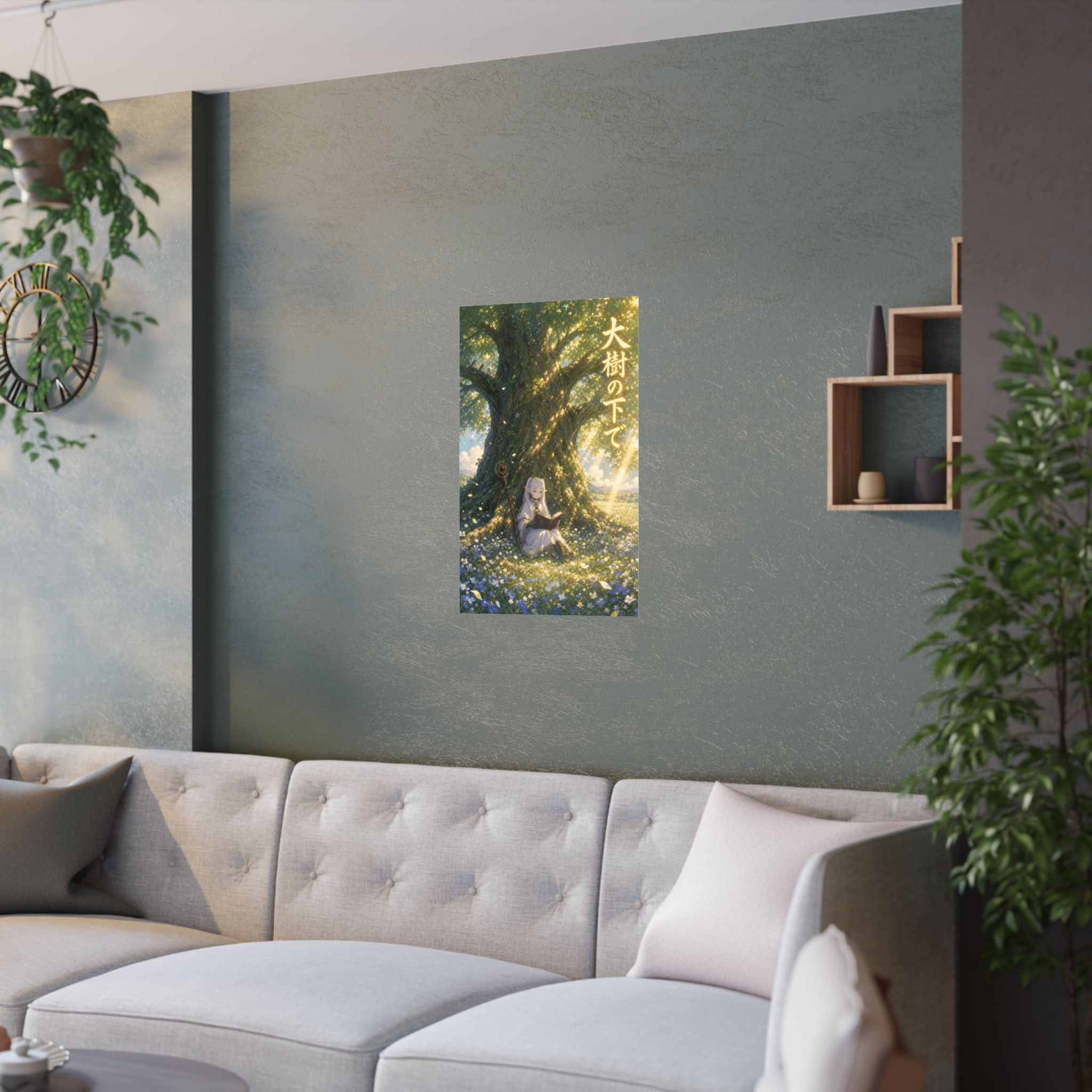 Frieren Fr08 Great Tree Anime Poster